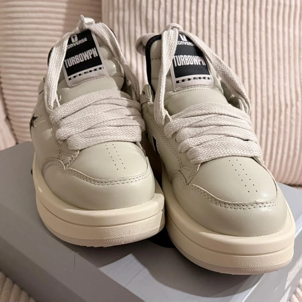 RICK OWENS
+ Converse Inflated Turbowpn leather sneakers - Picture 5 of 8